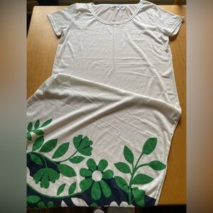 Misslook White Floral Dress